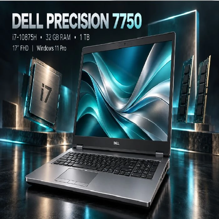 Prenosnik Dell Precision 7750 i7-10875H 32GB 1TB 17 FHD Windows 11 Pro